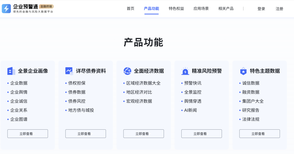 企业预警通
